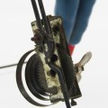 Vintage mechanical gymnast toy - main spring broken