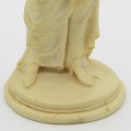 Vintage Italian poly-resin large figurine - Height 38 cm