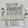 German Homag silverplated cutlery set