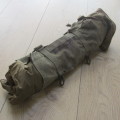 Old SA Army ground sheet / bivvy with cover - zip broken