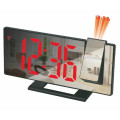 LED Mirror Clock Bedroom Digital Alarm Clock with Large LED Screen Brand New
