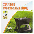 BBQ foldable grill 44x29x37 cm