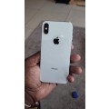IPhone X 64gb Silver (face id faulty)