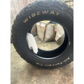 Off road tyres (265/65/18) 95% tyre tread