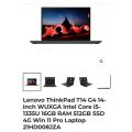 Lenovo T14s Gen 4 Laptop | i5-1345U | 16GB | 512GB NVMe | 14-inch Touch | R30 Delivery