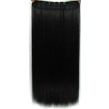 High Quality Heat Resistant washable hair extensions  #1 Jet Black