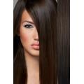 High Quality Heat Resistant washable hair extensions  #4 Dark Brown