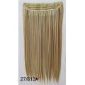 High Quality washable hair extensions  #27/613 Brown/Blonde Mix