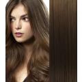 High Quality washable hair extensions  #8 Medium Brown