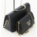 Elegant handbag and purse set