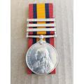 QUEENS SOUTH AFRICA MEDAL - PRINCE ALFREDS VOL GUARDS