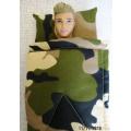 Ken doll's sleeping bag - brown camo