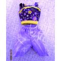 Barbie doll's shorts and top - purple special