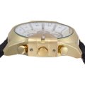 Xinew 0201 Male Quartz Watch Large Dial Decorative Sub-dial Luminous PU Band Wristwatch
