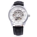 Forsining F1205311 Men Auto Mechanical Watch Luminous Pointer Nail Scale Wristwatch
