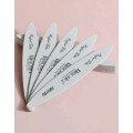 10 Pcs Professional Double Sided 100/180 Grit Nail Files Emery Board Black Manicure Pedicure Tool An