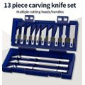 13pcs Metal Carving Knife Pen Art Seal Cutting Tool Set