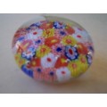paper-weight ... small and colourful millefiori !!!