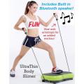 UltraThin Vibration Powerplate with armstraps and built in Bluetooth speaker!