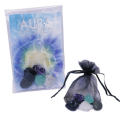 Aura Stones Five polished healing stones in a carry pouch