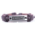 Leather Bracelet - Blessing (In Stock)