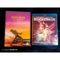 Elton John Rocketmand blu-ray / Queen Bohemian Rhapsody DVD all EX