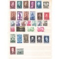 Romania 150+ used stamps