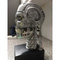 T800 Terminator head Animatronic 1:1 Scale - Link to video in description