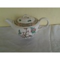 stunning Indian tree pattern vintage porcelain tea pot