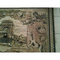 large vintage mat cover , the voortrekker monument