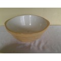 large vintage grannys style grip stand mixing bowl please note