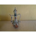 small oriental looking porcelain Turkish style jug