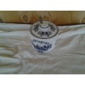 vintage blue and white delft jam or sugar holder