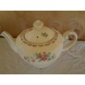 Vintage Wedgwood harmony rose pattern porcelain tea pot