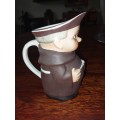 Western Germany procelain monk mug