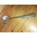 Sliver plated large soup spoon