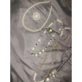 A selection of ladies costume jewelry