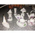 Very sweet floarl porcelain miniatures oranments