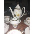 Vintage part barvain China coffee set
