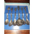Boxed Dutch sliver plated set of spoons