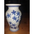 Blue ans white decorative vase