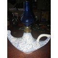 Decorative blue and white genuine lamp