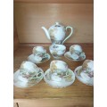 Part vintage Shelly coffee set
