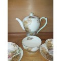 Part vintage Shelly coffee set
