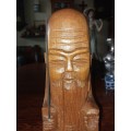 Collectable wooden oriental figurine