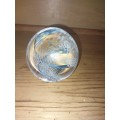 Large glass paper weight