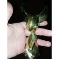 Brass mouse figurine