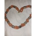Stunning gem stone citrine necklace