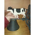 Cast iron outside cow bell