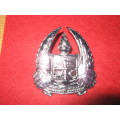 SA Army Gymnasium large cap badge chrome